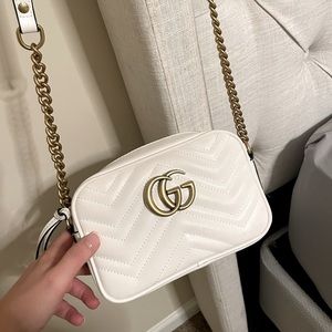 White crossbody bag